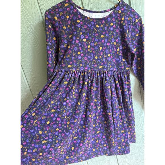 Girls Vintage 90s Floral Dress, Size 12 - Picture 2 of 4